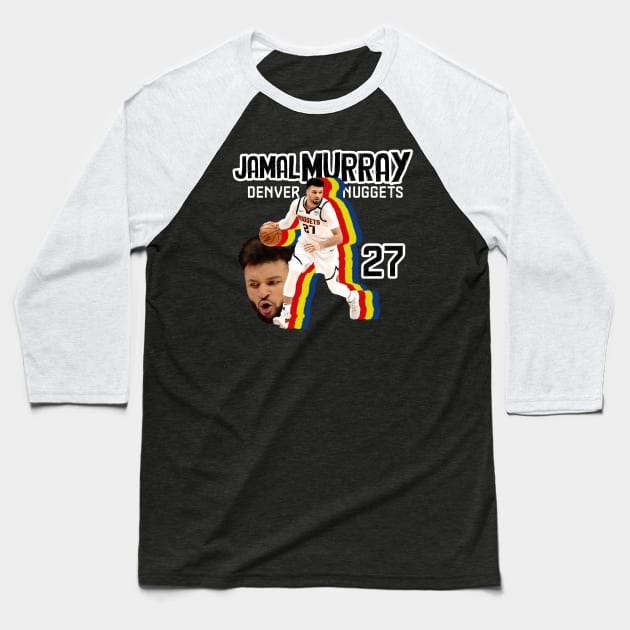 Jamal Murray Baseball T-Shirt by HarlinDesign